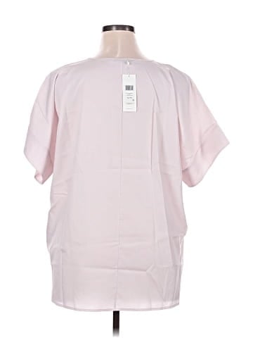 Eileen Fisher Short Sleeve Blouse (view 2)
