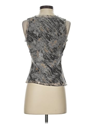 Anne Klein Sleeveless Silk Top (view 2)