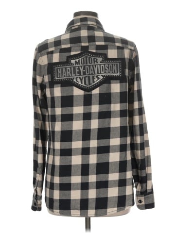 Harley Davidson Long Sleeve Button-Down Shirt (view 2)