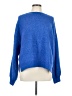 Unbranded 100% Polyester Solid Blue Pullover Sweater Size L - photo 1