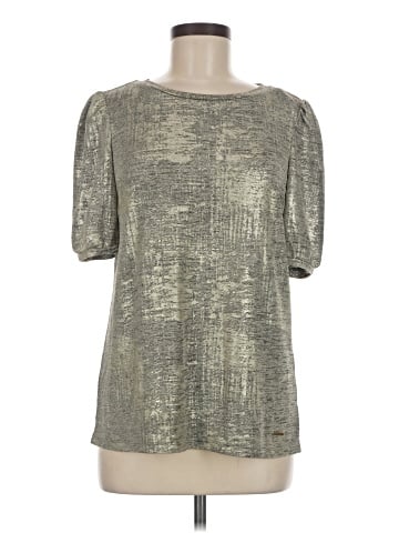 Anne Klein Short Sleeve Blouse (view 1)