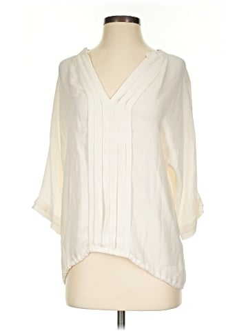 Joie 3/4 Sleeve Silk Top (view 1)