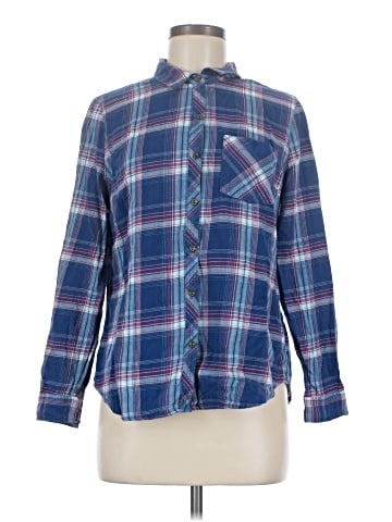 Laura Scott Long Sleeve Button-Down Shirt (view 1)