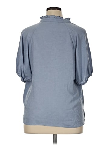 CeCe Short Sleeve Blouse (view 2)