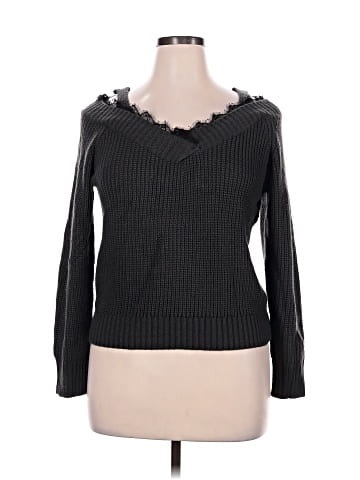 Shein Curve Pullover Sweater (view 1)