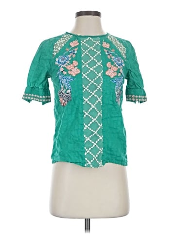 Maeve Short Sleeve Blouse (view 1)