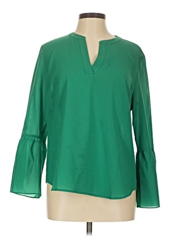 J.Crew Factory Store 3/4 Sleeve T-Shirt (view 1)