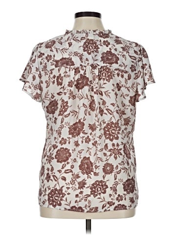 Maurices Short Sleeve Blouse (view 2)