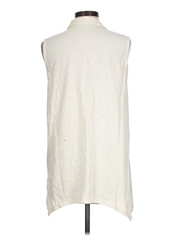 Soft Surroundings Sleeveless Button-Down Shirt (view 2)