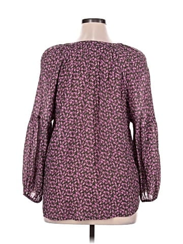 Ann Taylor LOFT 3/4 Sleeve Blouse (view 2)