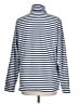 Lands' End 100% Polyester Blue Pullover Sweater Size L - photo 2