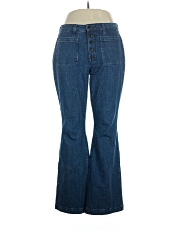Madewell Curvy Flea Market Flare Jeans in Enola Wash (view 1)