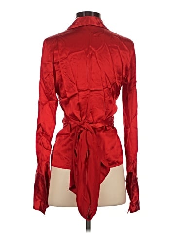 INC International Concepts Long Sleeve Blouse (view 2)