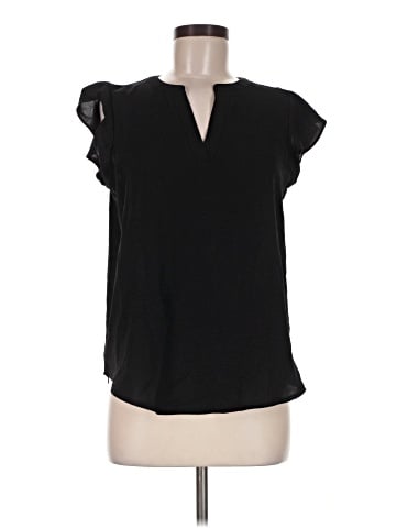 Adrianna Papell Short Sleeve Blouse (view 1)