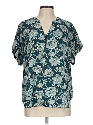 Maurices Short Sleeve Blouse (view 1)