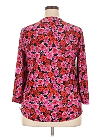 INC International Concepts 3/4 Sleeve Blouse (view 2)