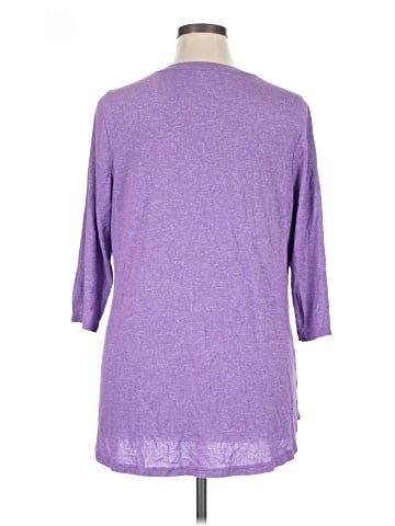 Lane Bryant 3/4 Sleeve T-Shirt (view 2)