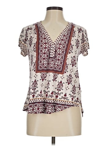 Lucky Brand Short Sleeve Blouse (view 1)