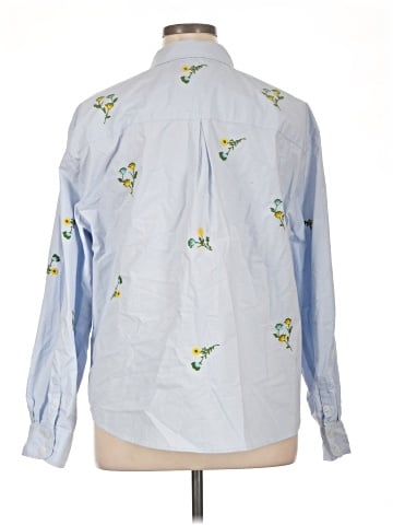 Maeve Long Sleeve Button-Down Shirt (view 2)