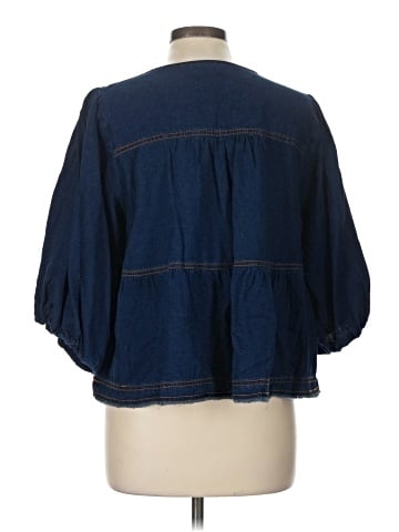 Velvet Heart 3/4 Sleeve Blouse (view 2)