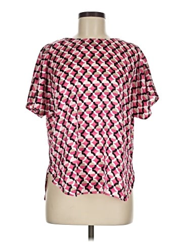Anne Klein Short Sleeve Blouse (view 1)