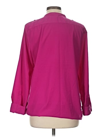 Calvin Klein Long Sleeve Blouse (view 2)