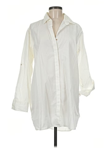 MiH 3/4 Sleeve Button-Down Shirt (view 1)
