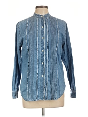 Lauren Jeans Co. Long Sleeve Button-Down Shirt (view 1)