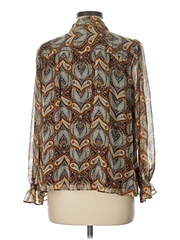 LC Lauren Conrad Long Sleeve Blouse (view 2)