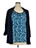 Basic Editions Teal Kimono Size 1X - photo 1