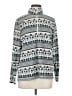 Laura Scott 100% Polyester Print Gray Pullover Sweater Size M - photo 1
