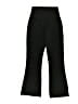Unbranded Solid Black Active Pants Size 120 cm / US 6X - photo 1