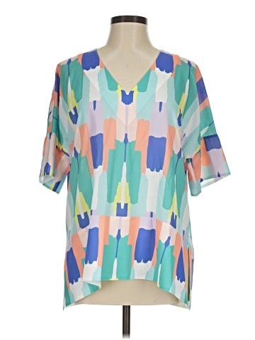 Crosby Short Sleeve Blouse (view 1)