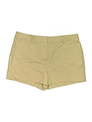 Ann Taylor LOFT Khaki Shorts (view 1)
