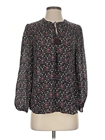 Joie 3/4 Sleeve Silk Top (view 1)