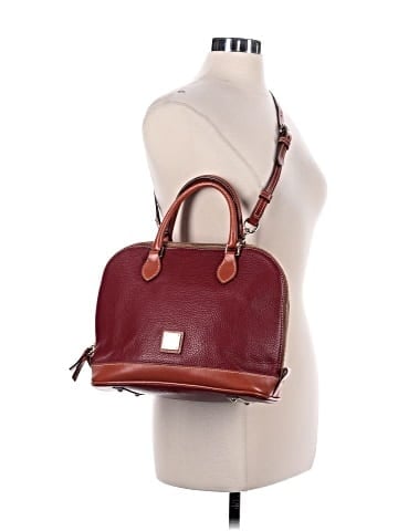 Dooney & Bourke Leather Satchel (view 2)