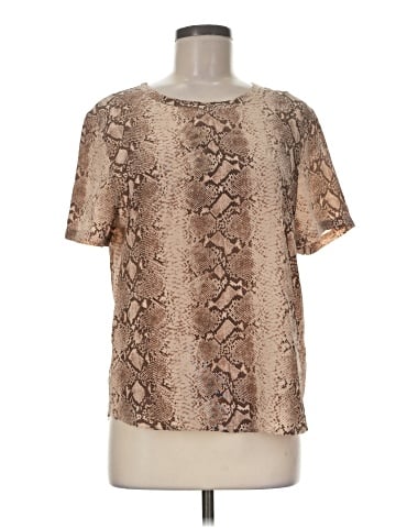 Equipment Short Sleeve Silk Top (view 1)