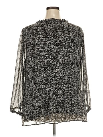 Ann Taylor LOFT 3/4 Sleeve Blouse (view 2)