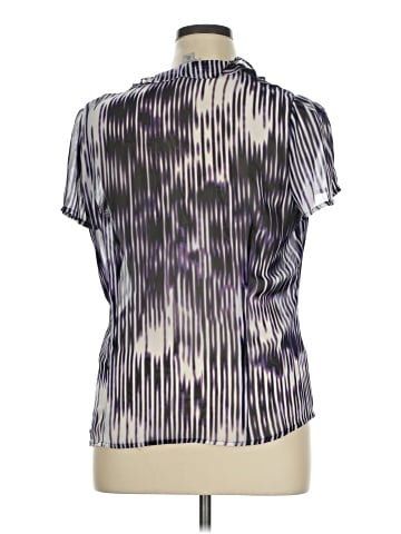 Worthington Short Sleeve Blouse (view 2)