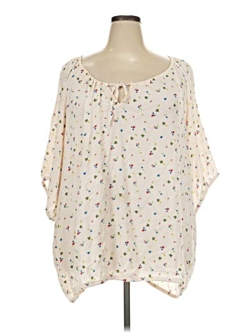 Torrid 3/4 Sleeve Blouse (view 1)