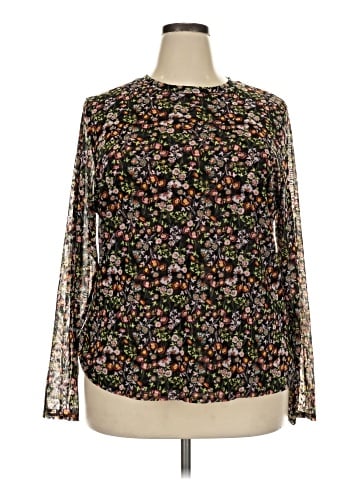 INC International Concepts Long Sleeve Blouse (view 1)