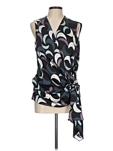Diane von Furstenberg Sleeveless Silk Top (view 1)