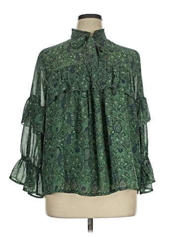 Lucky Brand 3/4 Sleeve Blouse (view 1)