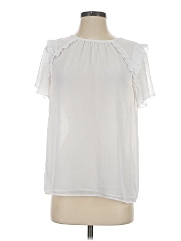 Ann Taylor LOFT Short Sleeve Blouse (view 1)