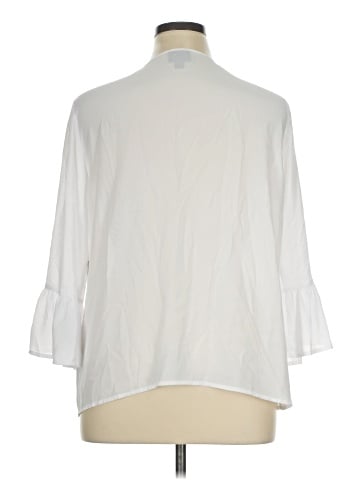 JM Collection 3/4 Sleeve Blouse (view 2)