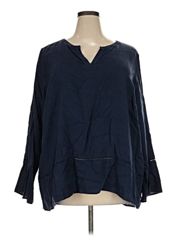 Crown & Ivy Long Sleeve Blouse (view 1)