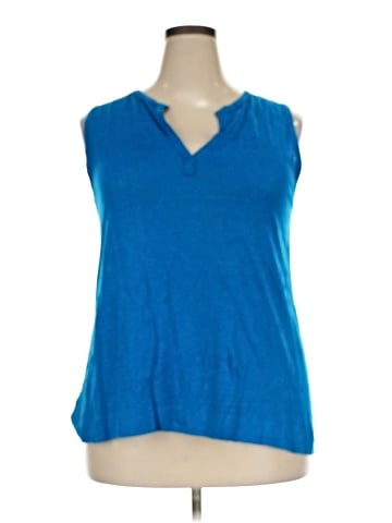 Ann Taylor LOFT Sleeveless T-Shirt (view 1)