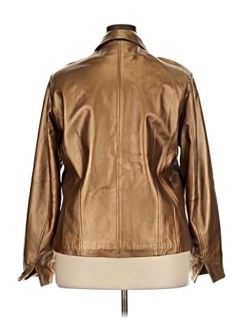 Coldwater Creek Leather Jacket (view 2)
