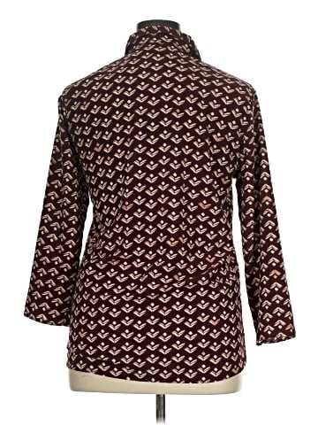 Misell 3/4 Sleeve Button-Down Shirt (view 2)
