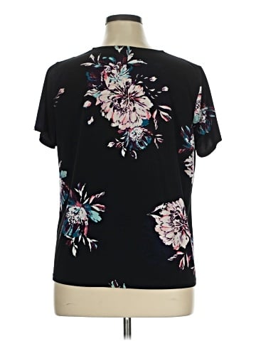 Dana Buchman Short Sleeve Blouse (view 2)